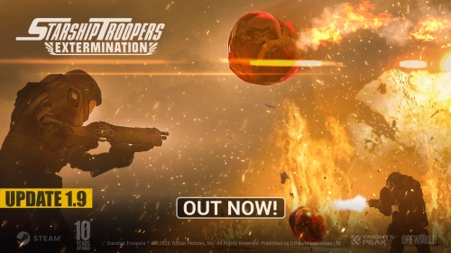 Bild:Starship Troopers: Extermination - Update 1.9 bringt neue Gegner und Verbesserungen