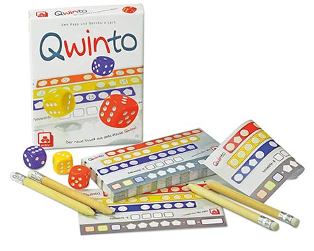 Bild:Qwinto von NSV: Der neue Wurf nach dem Bestseller Qwixx