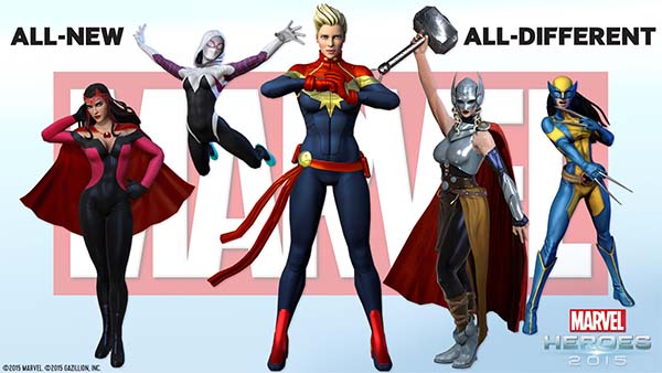 Bild:Gazillion enthüllt, was die Marvel Heroes 2016 erwartet