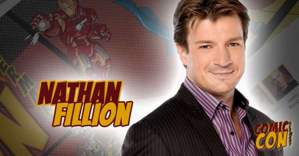 Bild:Nathan Fillion besucht Comic Con Germany
