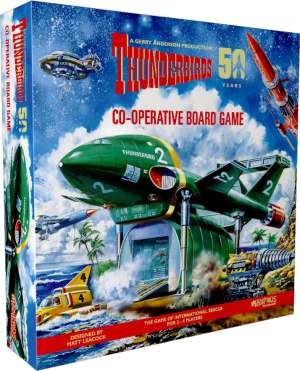 Bild:Thunderbirds als Matt Leacock-Brettspiel