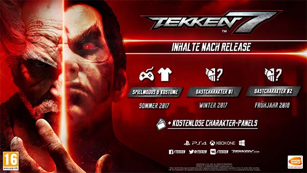 Bild: Informationen zu den DLC-Inhalten für TEKKEN 7 veröffentlich