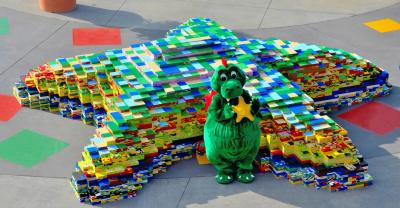 Bild:Größter LEGO Seestern der Welt