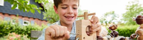 Bild:Draußen ist besser: Mit Terra Kids von HABA entdecken Kinder die Natur neu