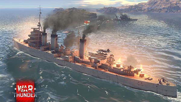 Bild:Neue Klasse von Kriegsschiffen in War Thunder verfügbar