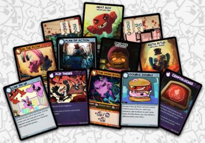 Bild:COLLECTABLE CARD GAME SUPER MEAT BOY: RIVAL RUSH