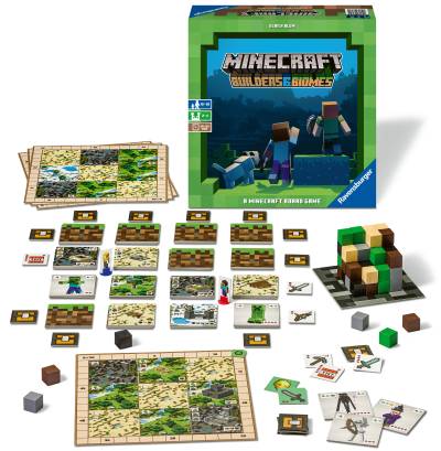 Bild:Minecraft: Das erfolgreiche Videospiel jetzt als Ravensburger Brettspiel