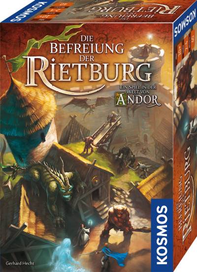 Bild:Die Befreiung der Rietburg: Kosmos präsentiert neues Abenteuerspiel in der Welt von Andor
