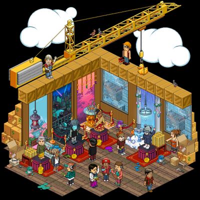 Bild:Habbo : neuen nutzergenerierten Zimmer-Bundles