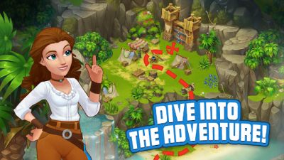 Bild:Nexters launches Island Questaway, a new adventure game, to increase casual gaming share